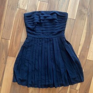 RACHEL Rachel Roy Black Strapless Mini Dress Sz 6